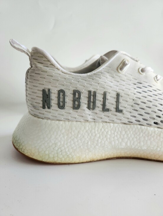 Nobull Journey Mens Sz 11.5 Classic White Athletic Running Trainer Shoe Sneakers main image 4